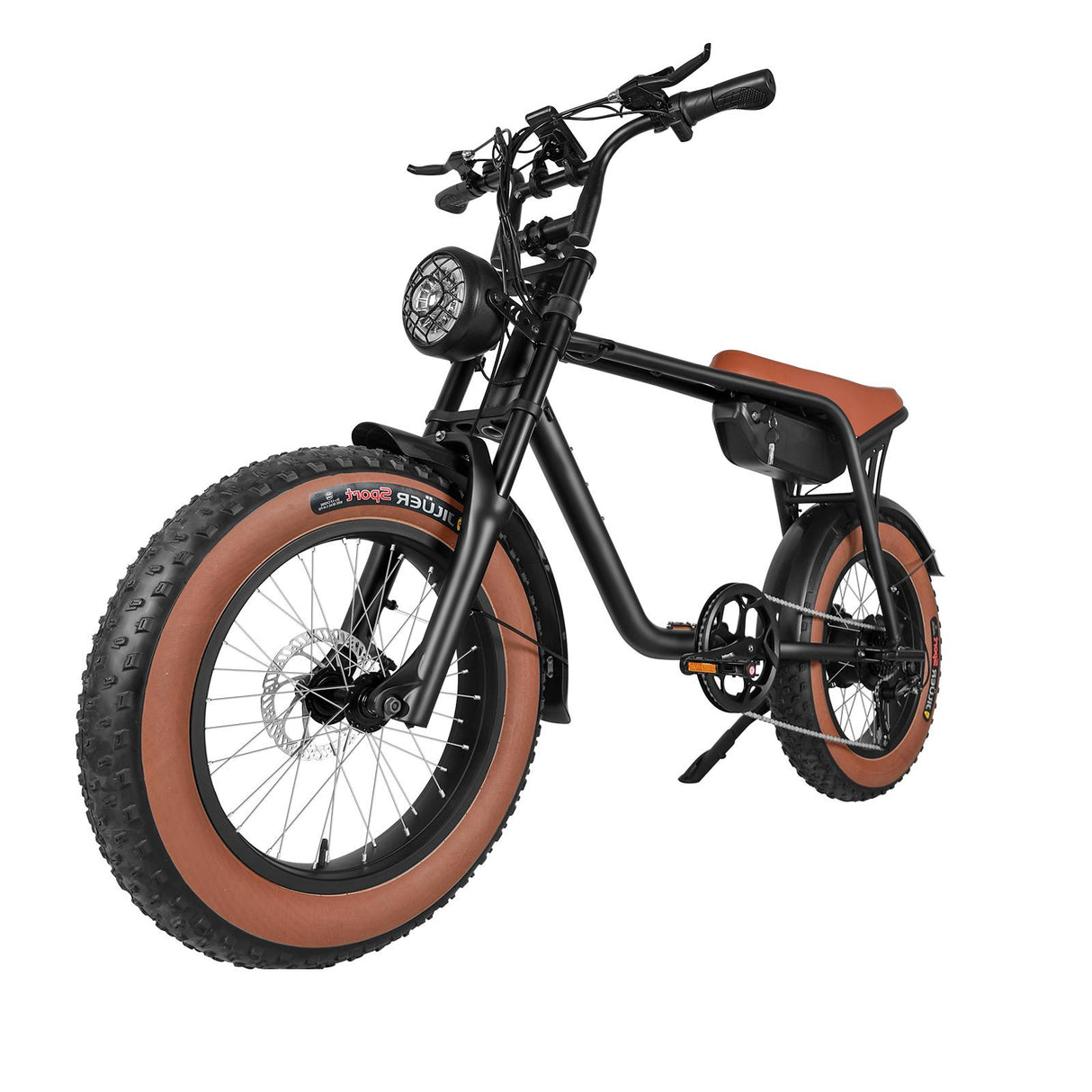Elcykel DOUCHEBIKE 750W Limpan Brown - 60km räckvidd