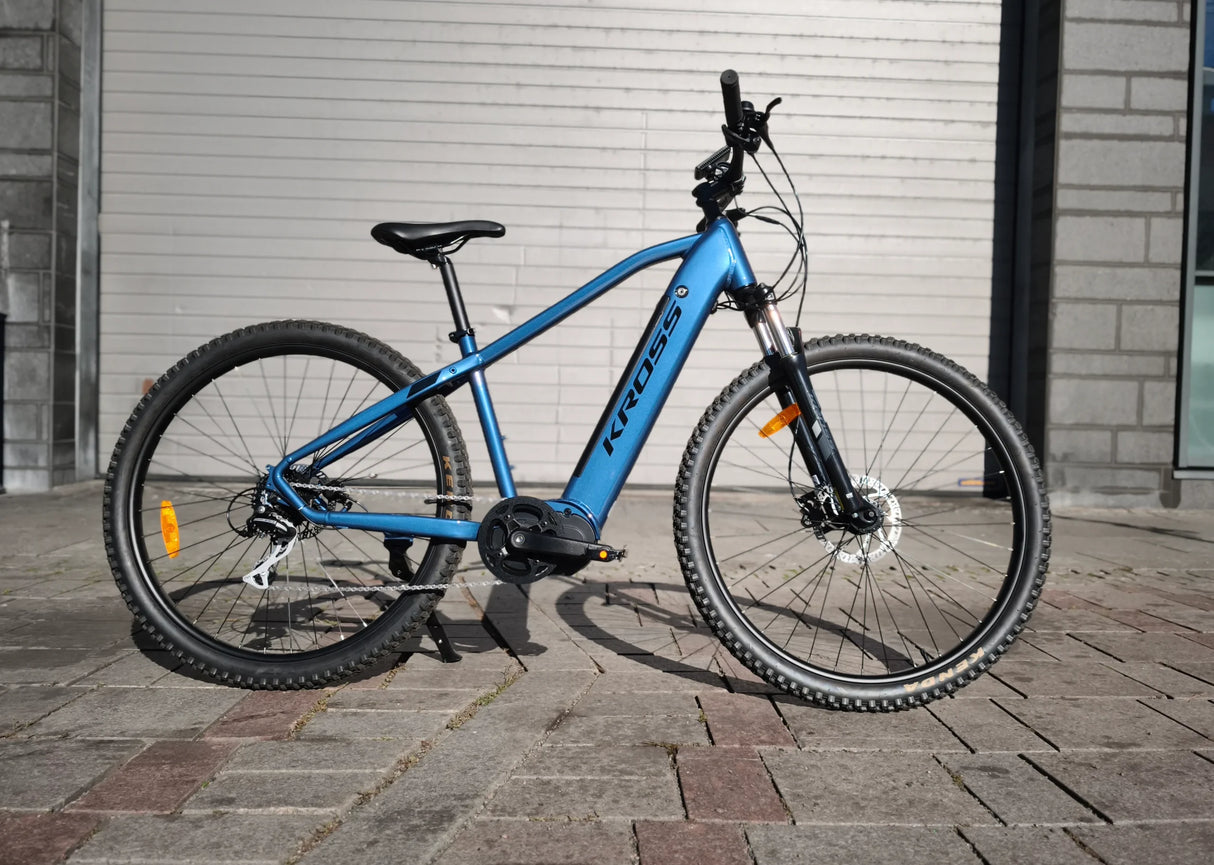 Elcykel KROSS 250W - mittmotor -100km Räckvidd