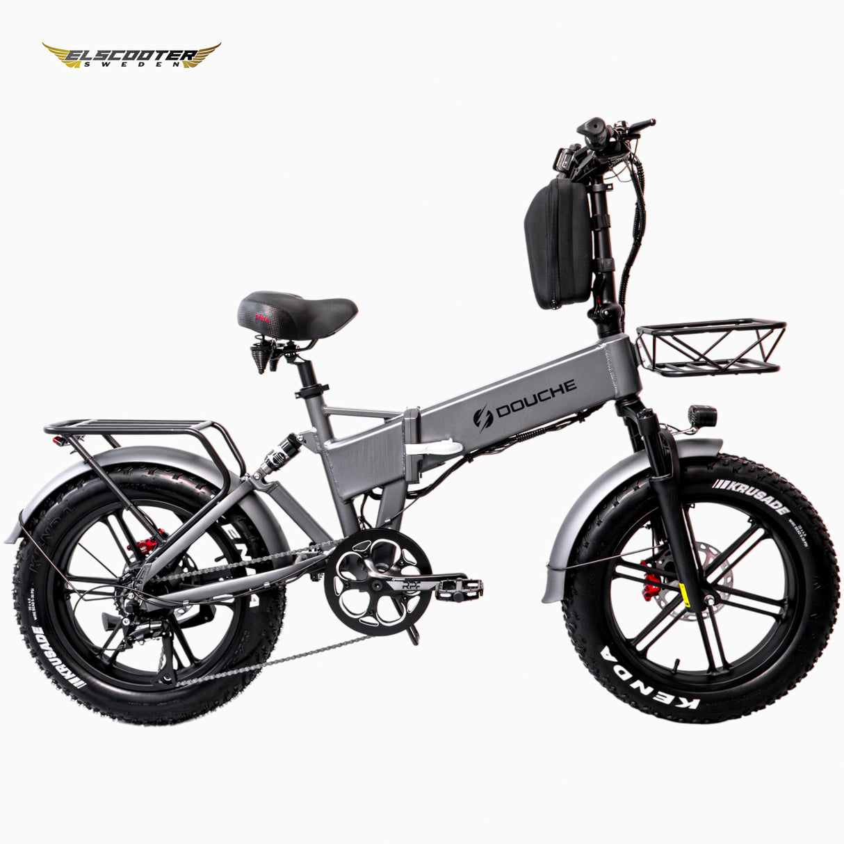 Elcykel DOUCHEBIKE 1000W STIL - hopfällbar - räckvidd 100km