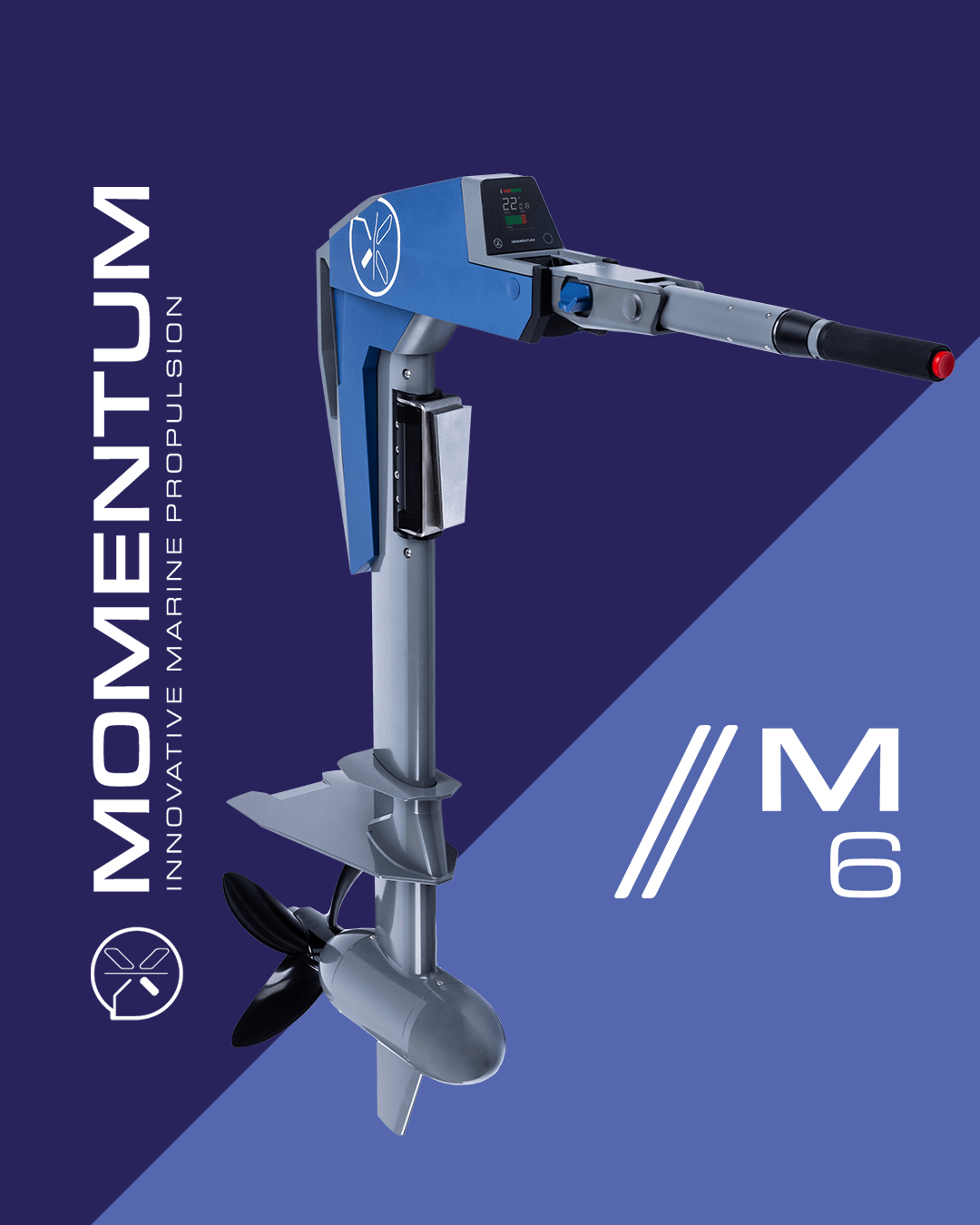 Momentum M6 - 6kW Elektrisk utombordsmotor