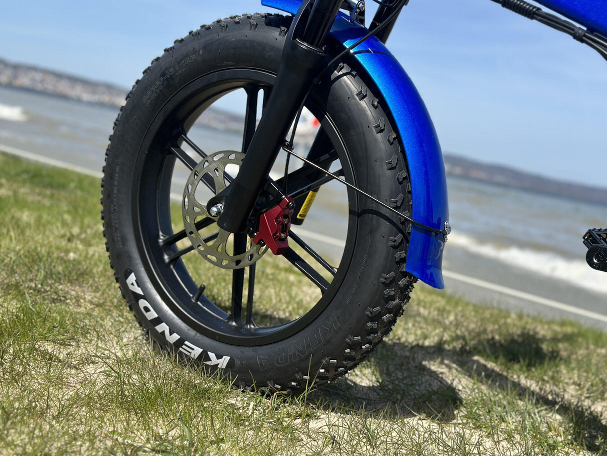 Elcykel DOUCHEBIKE 1000W PLUS - Hopfällbar - Räckvidd 100km