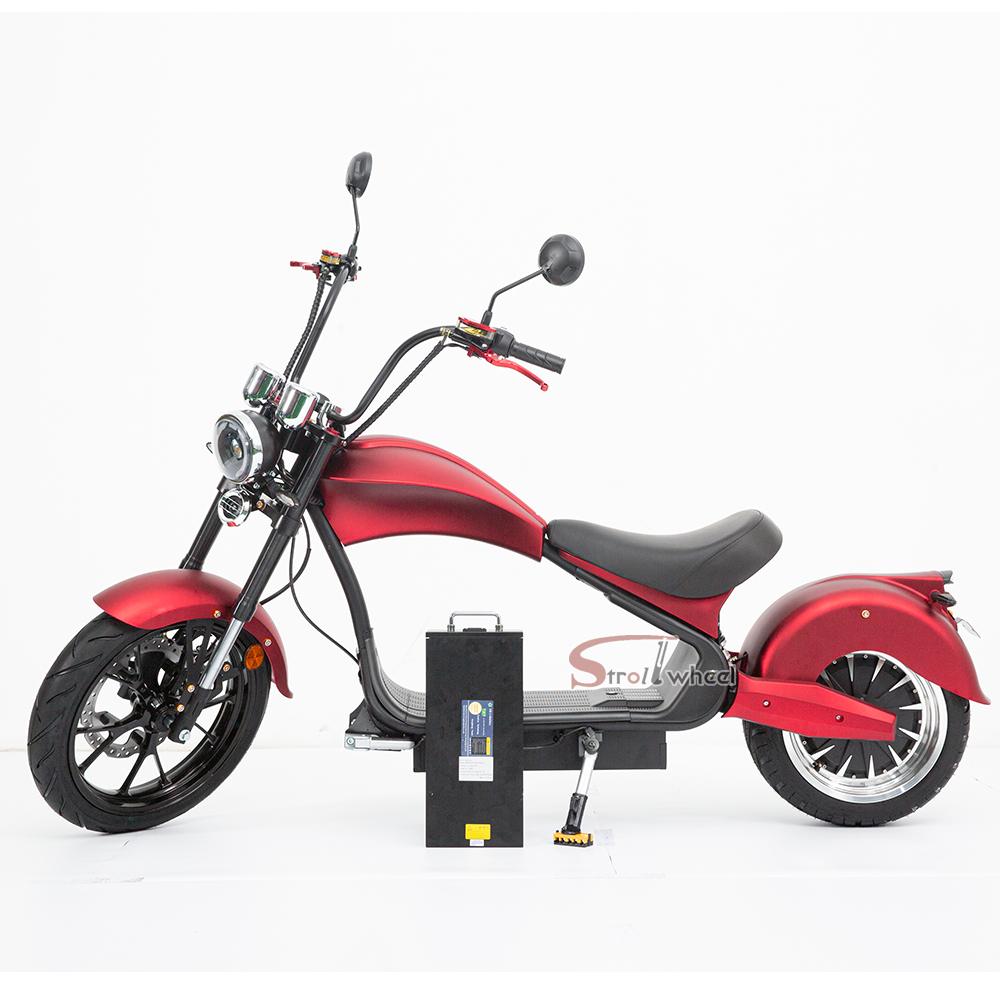 Elmoped HD4000W - räckvidd 80 km