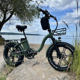 Elcykel DOUCHEBIKE 250W SVAN - Hopfällbar - Räckvidd 100km