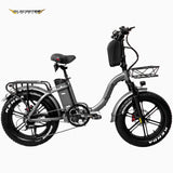 Elcykel DOUCHEBIKE 1000W SVAN - hopfällbar - räckvidd 100km