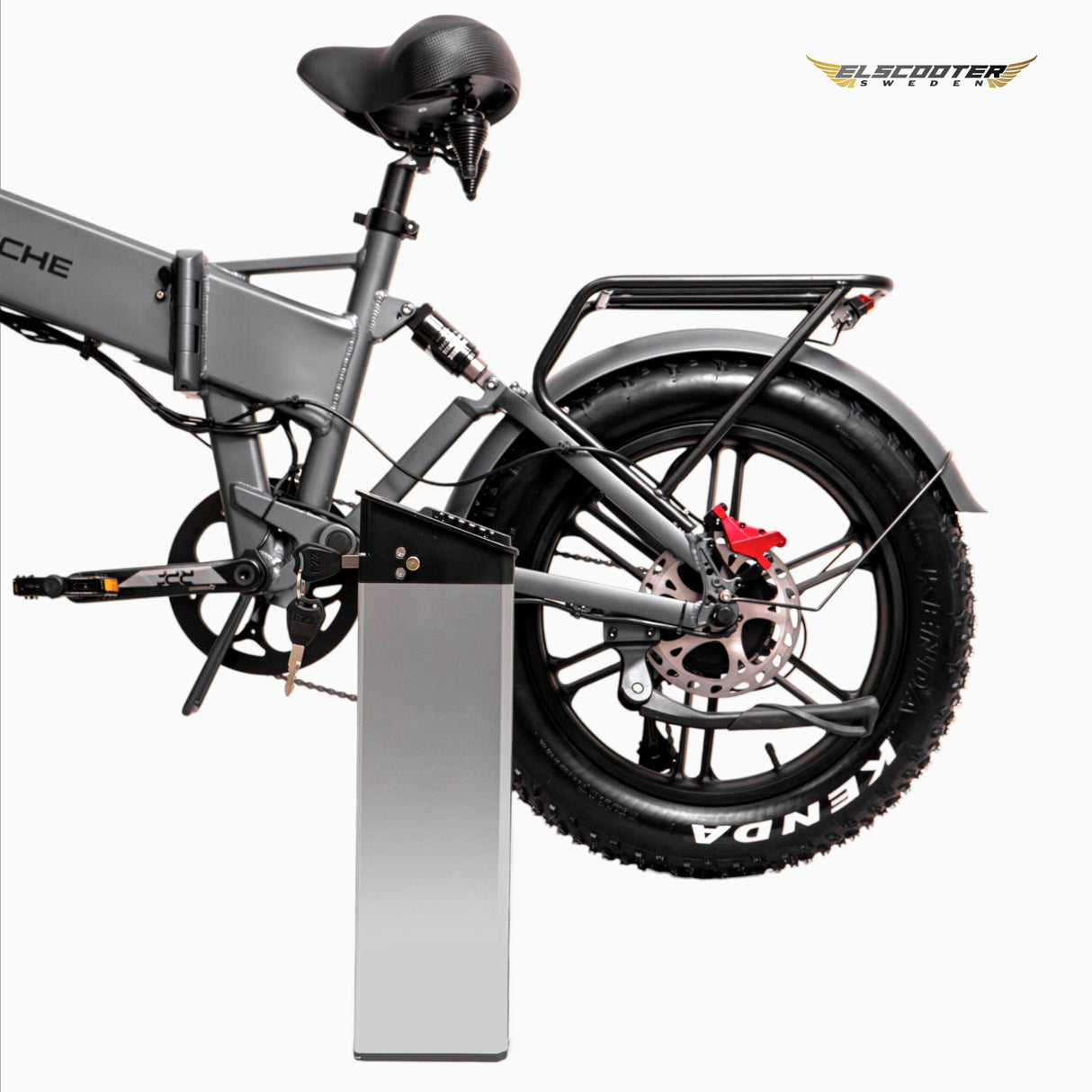 Elcykel DOUCHEBIKE 1000W STIL - hopfällbar - räckvidd 100km