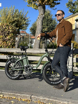 Elcykel DOUCHEBIKE 250W SVAN - Hopfällbar - Räckvidd 100km