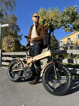 Elcykel DOUCHEBIKE 1000W STIL - hopfällbar - räckvidd 100km