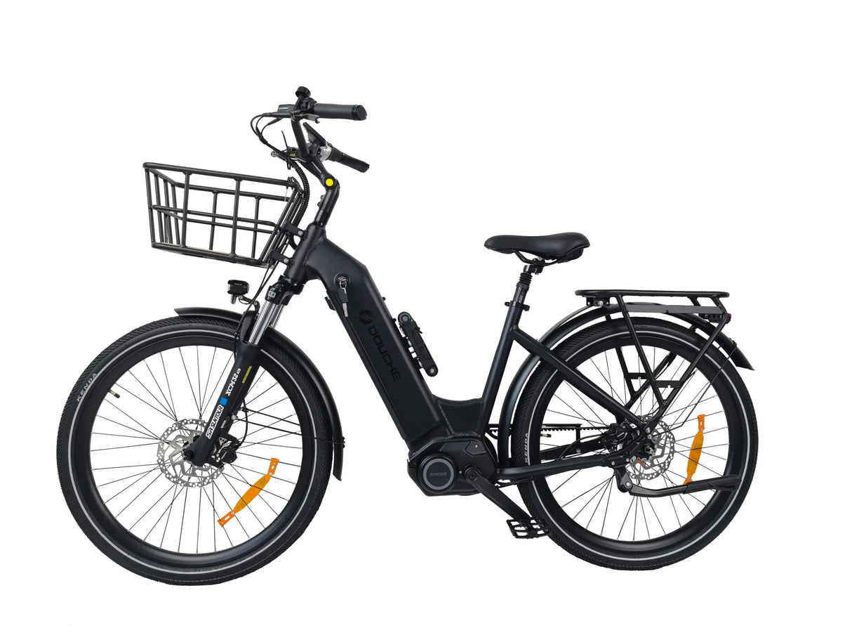 Elcykel DOUCHEBIKE 250W ELIT DAM - mittmotor - remdrift - räckvidd 110km
