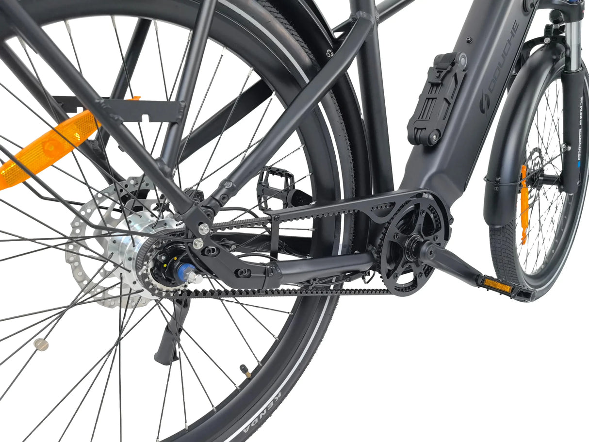 Elcykel DOUCHEBIKE 250W ELIT - mittmotor - remdrift - räckvidd 110km