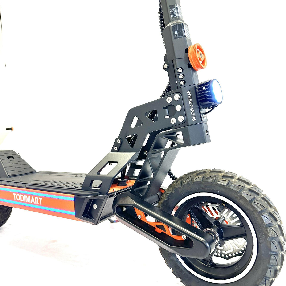 Elscooter DOUCHE TODI 1000W - 60km räckvidd - Hastighet 43 km/h