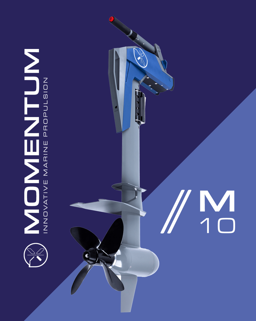 Momentum M10 - 10kW Elektrisk utombordsmotor