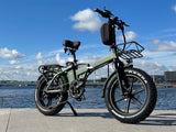Elcykel DOUCHEBIKE 1000W PLUS - Hopfällbar - Räckvidd 100km