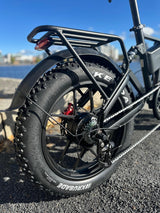 Elcykel DOUCHEBIKE 750W STILETTE - Hydrauliska bromsar - Räckvidd 70km - Hopfällbar