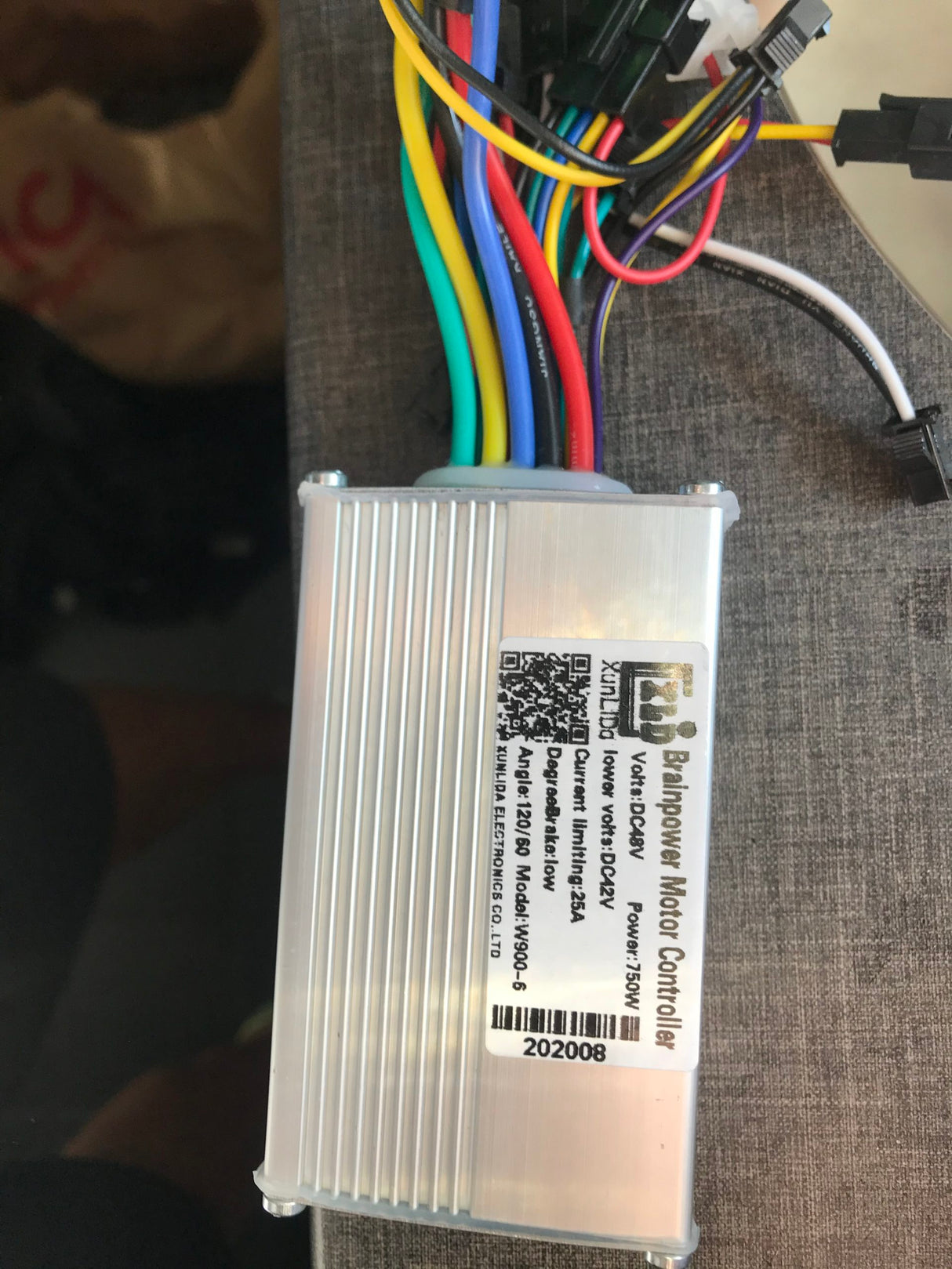 Kontrollbox till elcykel Ghostride 350/500/750W - 48V/20A