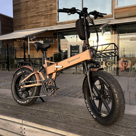 Elcykel DOUCHEBIKE 1000W STIL - hopfällbar - räckvidd 100km