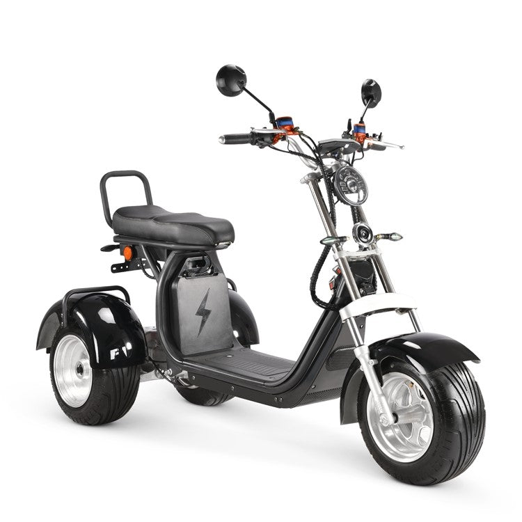 Elmoped M3 TRIKE 2000W - räckvidd 10 mil