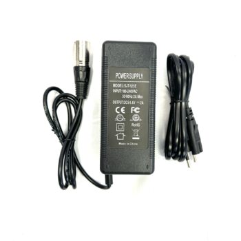 Batteriladdare till elcykel tre stift XLR 48V/2A - output 54,6V