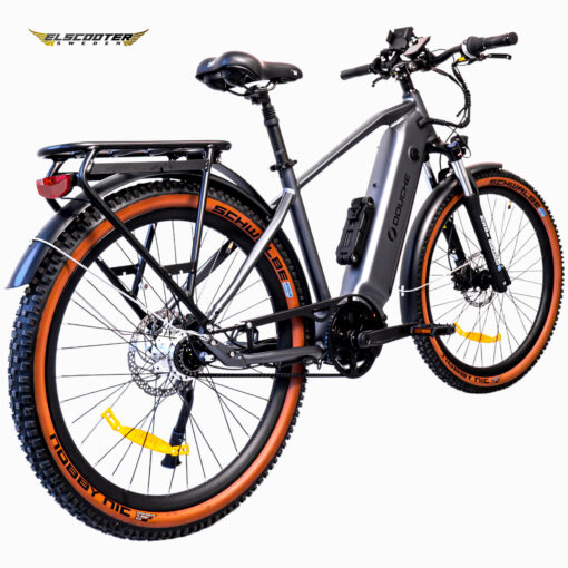 Elscooter Sweden Gra Douche 12 scaled elcykel Elcykel DOUCHEBIKE 250W ELIT med remdrift - räckvidd 110km