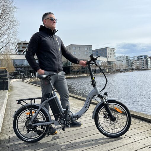 Flex 2 scaled DOUCHEBIKE 250W FLEX   Elcykel DOUCHEBIKE 250W FLEX - Hopfällbar - Räckvidd 80 km