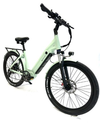 Elcykel DOUCHEBIKE 250W MINT - 100km räckvidd