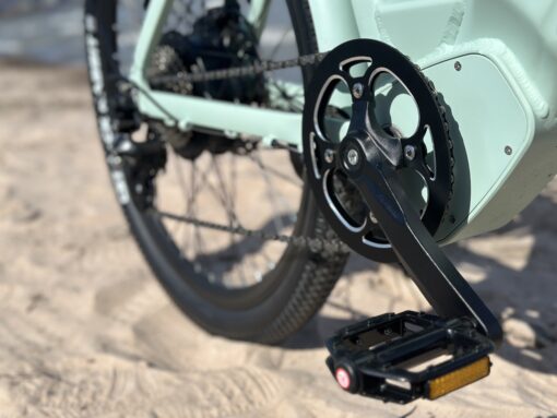jij scaled Elcykel DOUCHEBIKE 250W MINT - 100km räckvidd